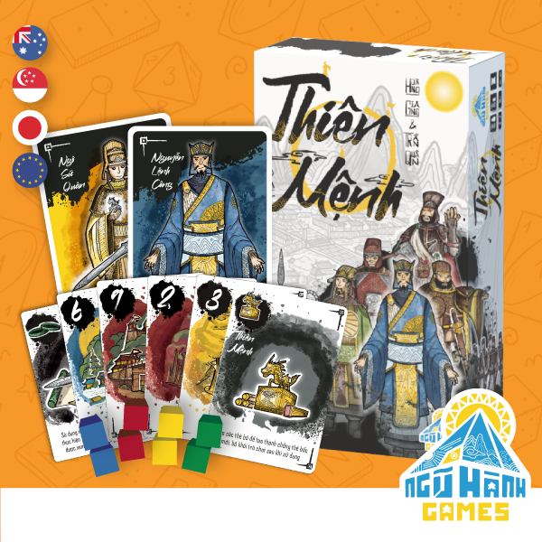 Boardgame Thiên Mệnh- Ngũ Hành Games - 2-4 người chơi, 16+