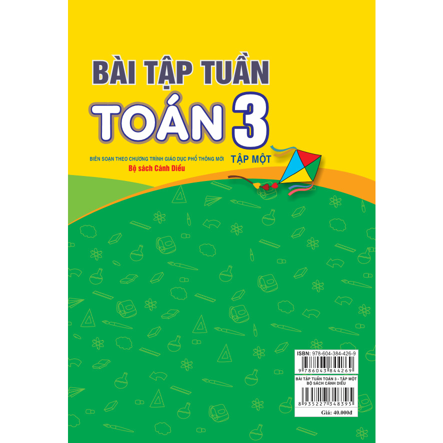 Sách - Bài Tập Tuần Toán Lớp 3 Tập 1 - Cánh Diều - ndbooks