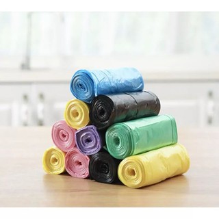 Túi đựng rác tự phân hủy (sét 5 cuộn) túi nionl đựng rác đựng đồ siêu dai