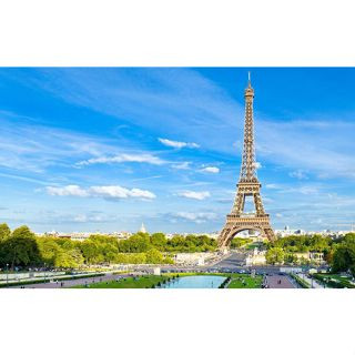 Đồ chơi lắp ráp 3D gỗ - Mô hình Tháp Eiffel Paris cắt laser size L