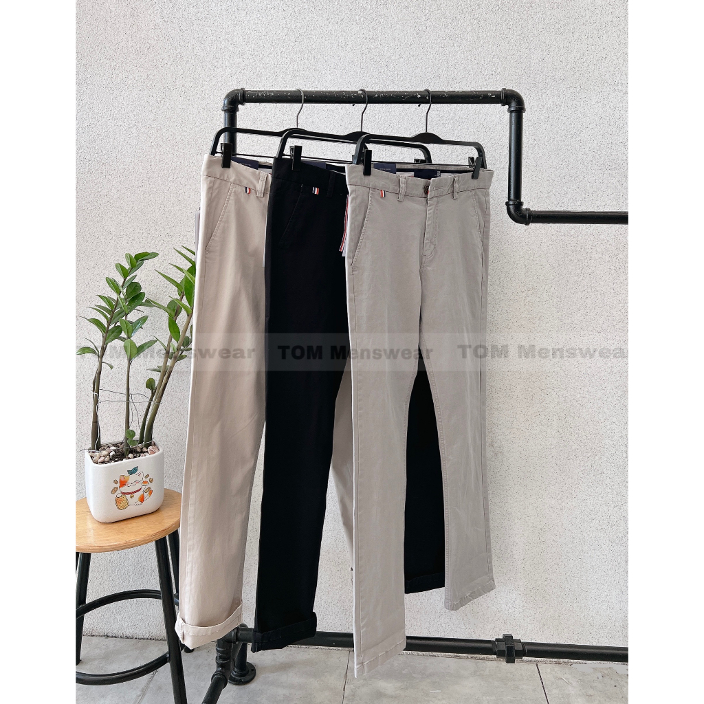 Quần Kaki TOMY form slim fit tôn dáng nhiều màu [xịn]