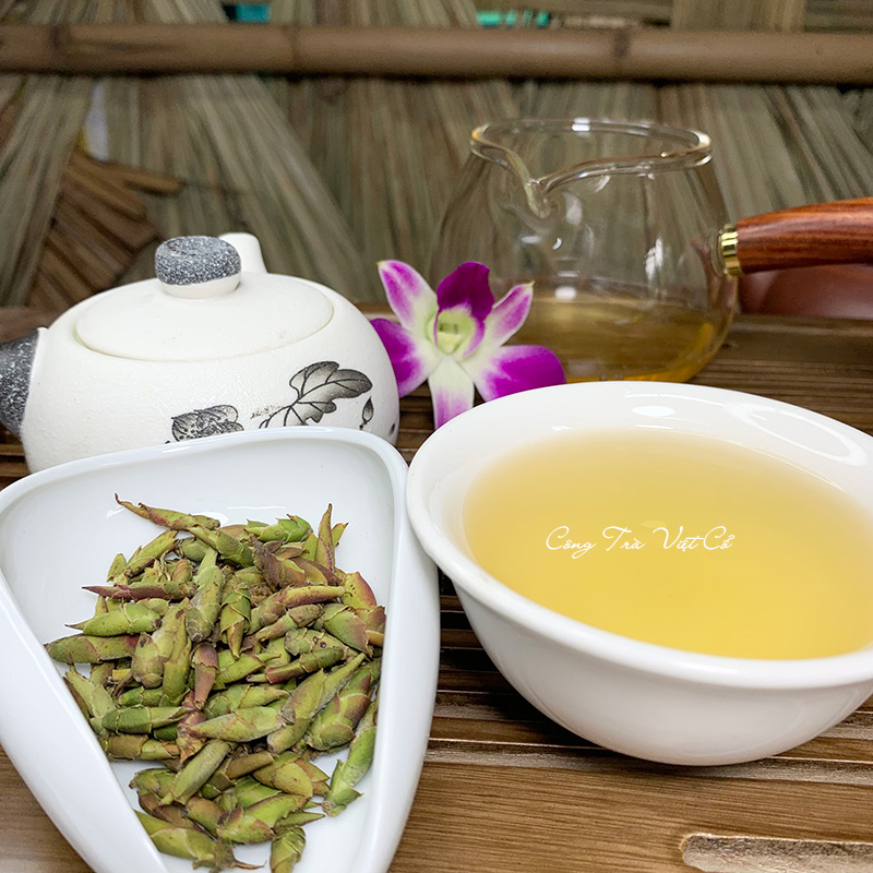 Trà Móng Rồng Tây Côn Lĩnh Hà Giang - Trà đuôi rồng sấy lạnh