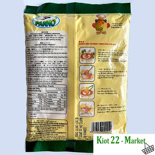 Bột chiên xù Panko 100g