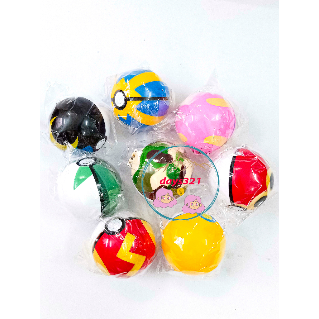 Hộp 8 bóng pô kê mon quy mô Quả Cầu Pokemon, tự nhiên Ném Thú Pikachu dành riêng cho Bé.