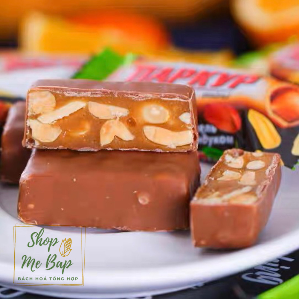 Kẹo Socola Nougat Hạt Hạnh Nhân 300g - Shop Mẹ Bắp