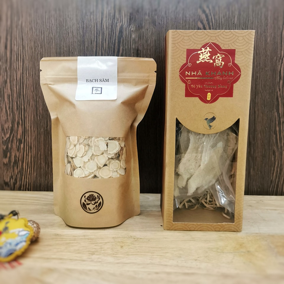 BẠCH SÂM KHÔ, thái lát 100gr
