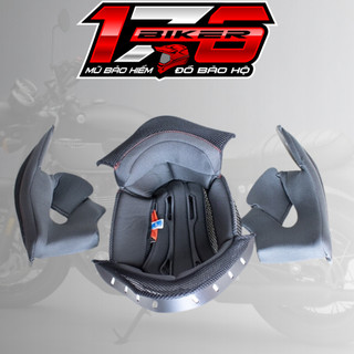 Lót mũ bảo hiểm YOHE 978/ YOHE 978 Plus/ YOHE 977  (KHÔNG BAO GỒM MŨ) - BIKER 176 - Mũ bảo hiểm & Dầu nhớt Vũng Tàu