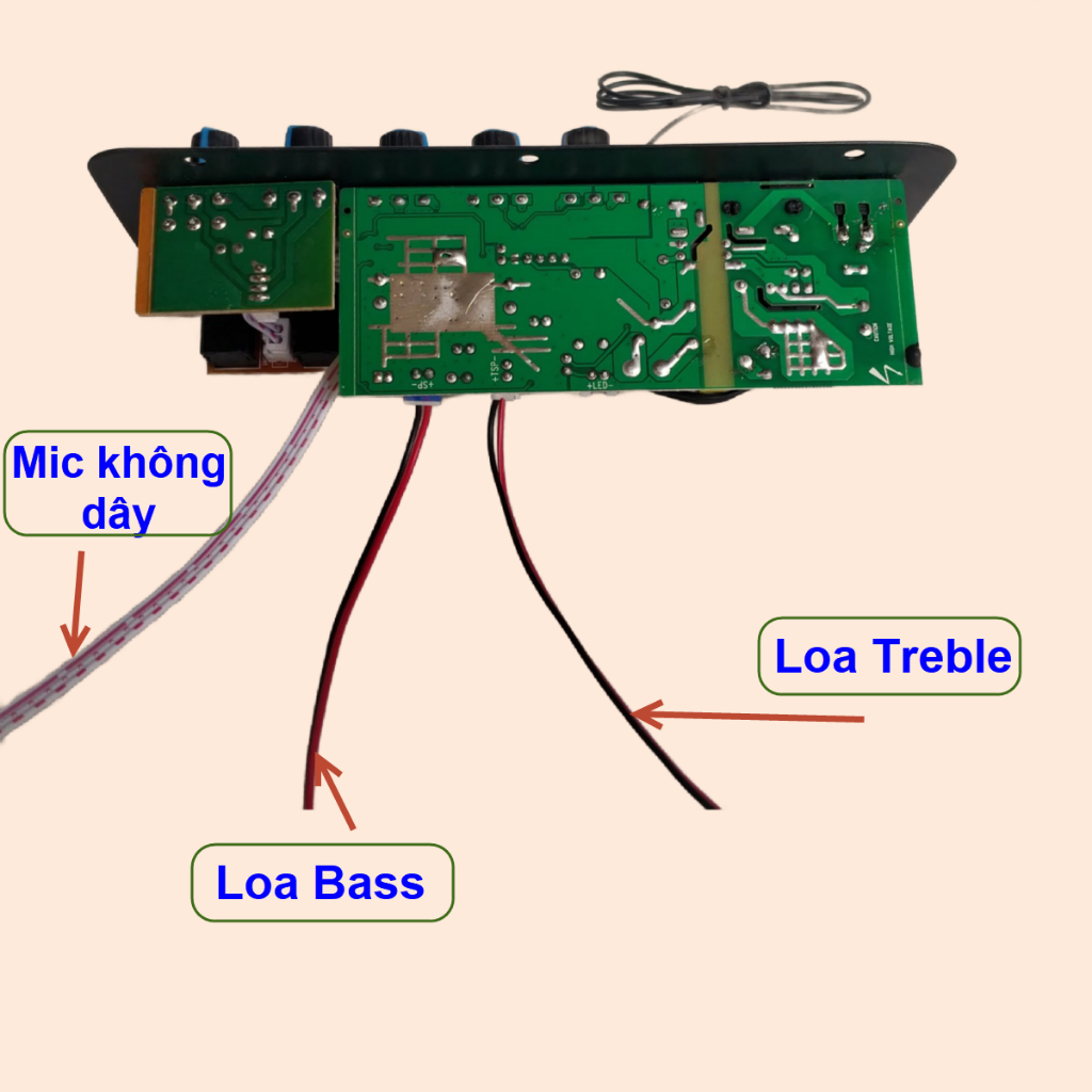 Mạch loa kéo DPA công suất 100W - 150W phiên bản 2023 Kèm Micro