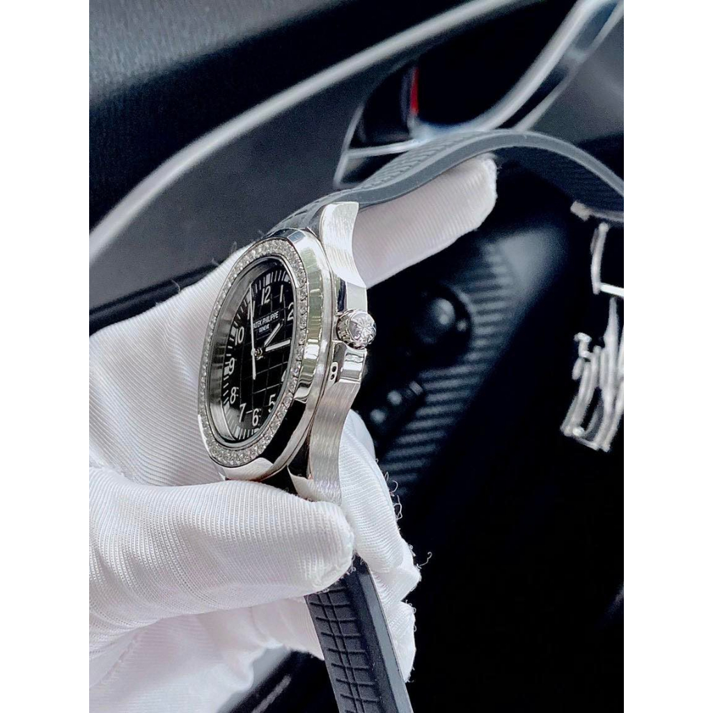 ĐỒNG HỒ NAM PATEK PHILIPPE NAUTILUS B niềng - dây cao su thiên nhiên- khung thép 316- 41mm- BẢO HÀNH 24 THÁNG