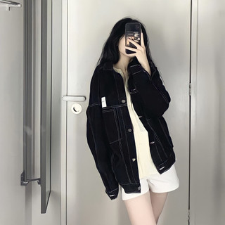 Áo Khoác Denim (Hàng QC), Dáng Basic - Unisex, Freesize Dưới 65kg
