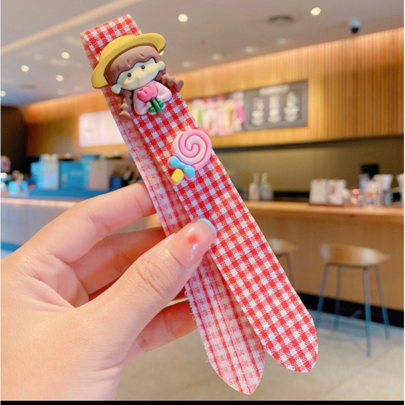 Băng Đô Dán Tóc Mái Chống Gãy Tóc Kiểu Dáng Mùa Hè Dễ Thương Cho Bé Gái