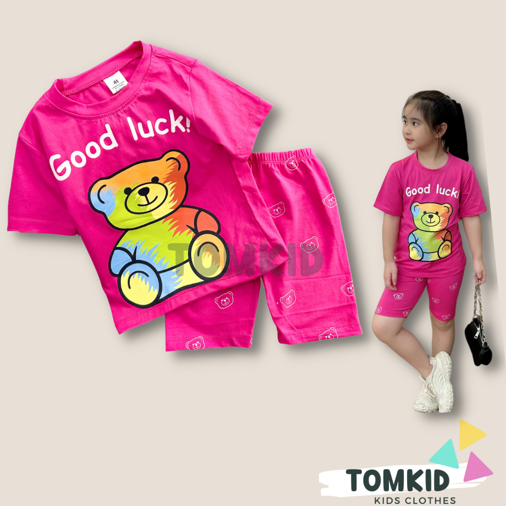 Đồ bộ cho bé gái set đồ bé gái mặc nhà chất cotton Borip chính phẩm loại 1 dày dặn không nhão vải 8-23kg Tomkids