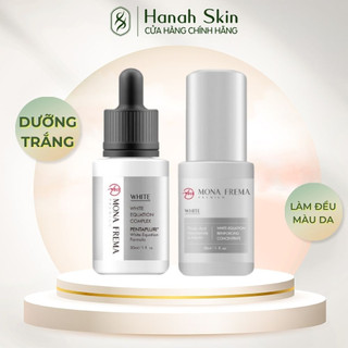 HANAH SKIN – Bộ đôi làm trắng toàn diện Mona Frema White - Equation