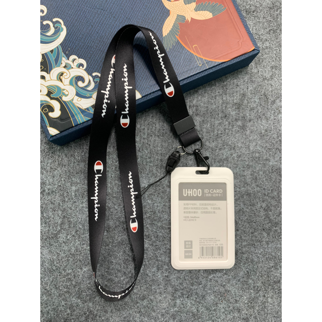 Dây đeo thẻ Champion, Dây móc khóa, Bộ dây đeo thẻ Champion, bộ dây đeo thẻ Hàn Quốc