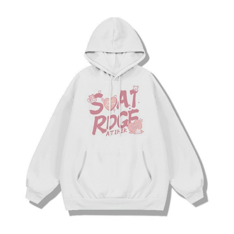 Áo Hoodie Unisex Soat Rdge Nón 2 Lớp Trùm Qua Đầu Vải Nỉ Bông Dày Dặn 2 Màu HĐ0033 - TOMANO