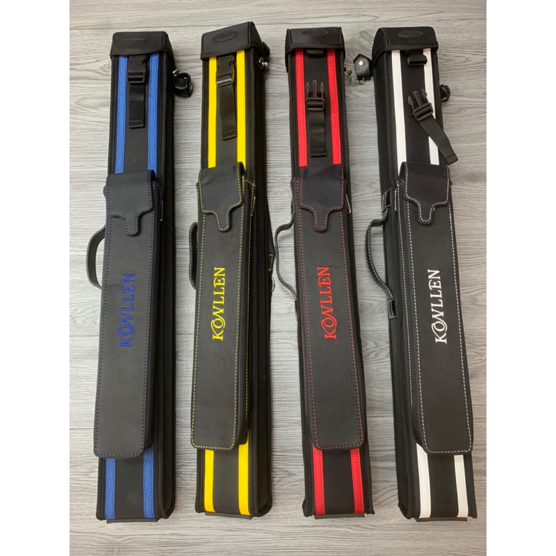 Bao đựng cơ Bida 1X2 KONLLEN Bọc Da PU 1 gốc 2 ngọn 82cm Cao Cấp siêu bền