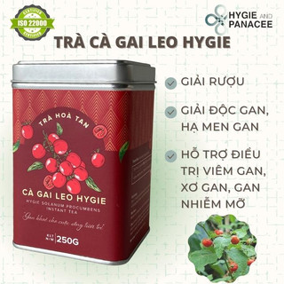 Trà cà gai leo bảo vệ gan hỗ trợ giảm men gan hộp 120g/250g