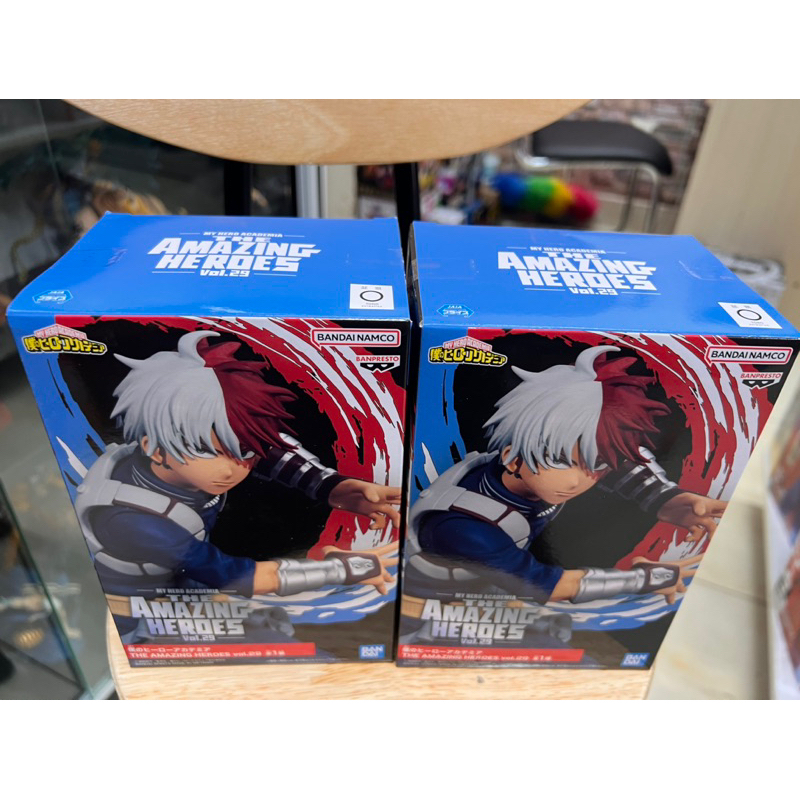 Mô hình my hero academia chính hãng banpresto : the amazing heroes vol.29 shoto todoroki