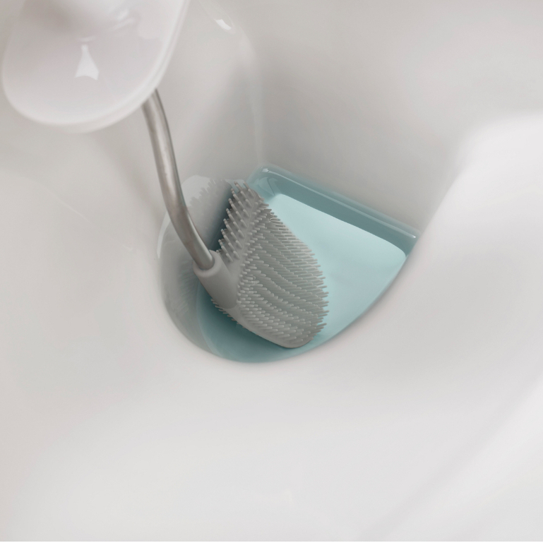 Cọ toilet silicon thông minh Joseph Joseph Flex™ Lite Steel - 004038 (thiết kế độc quyền)