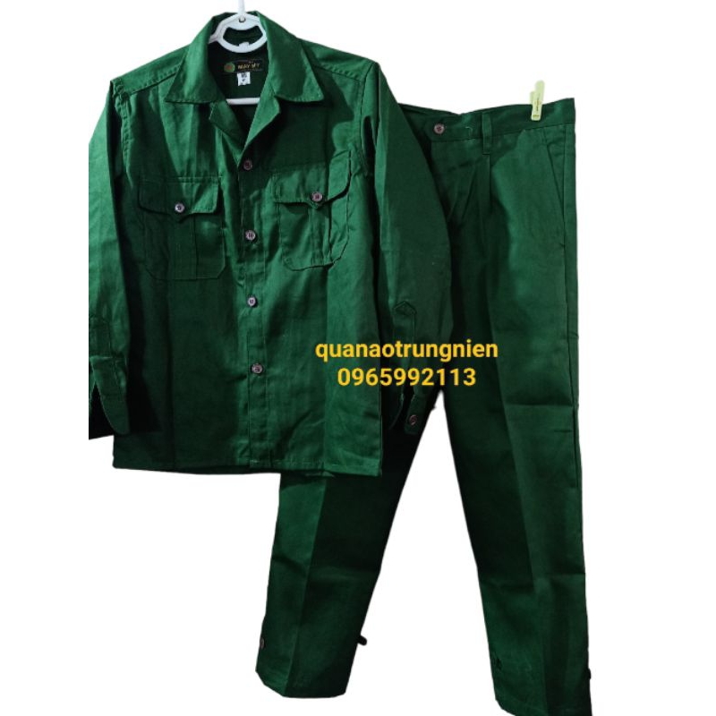 Bộ lao động, quần áo tập quân sư Nam/nữ