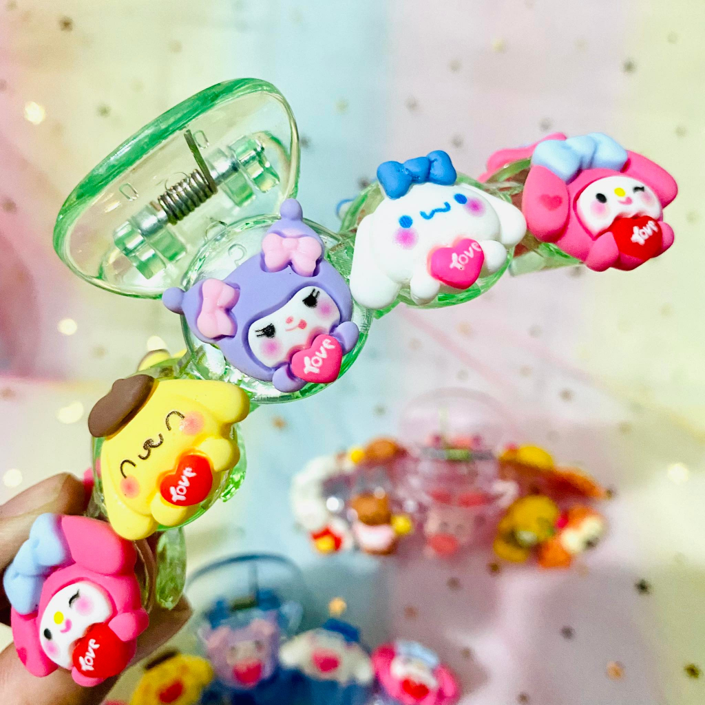 Kẹp tóc càng cua Hàn Quốc icon đáng iu