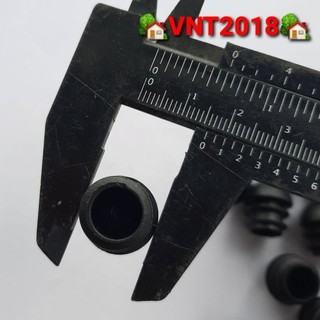 Set 4 Nút nhựa chỏm cầu bịt đầu ống phi 16mm