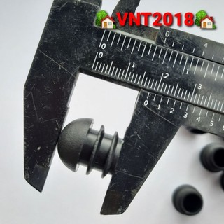 Set 4 Nút nhựa chỏm cầu bịt đầu ống phi 16mm