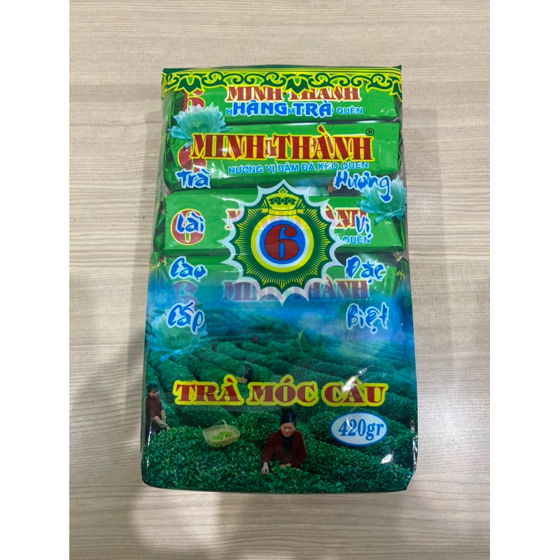 Trà Lài Minh Thành trà móc câu 1 túi lớn (6 gói ) thơm ngon đậm vị
