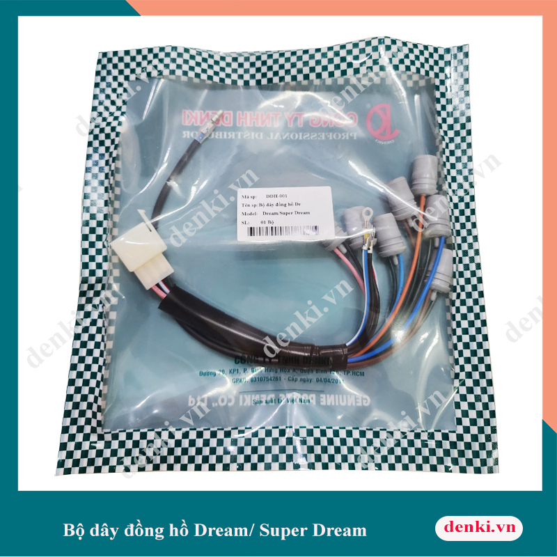 Bộ dây đồng hồ xe Dream/ Super Dream