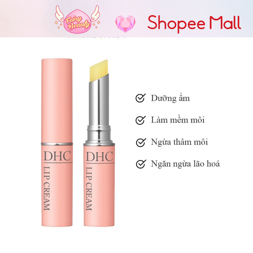 [DHC] Son Môi Siêu Dưỡng Ẩm, Làm Mềm Và Chống Lão Hóa DHC Lip Cream 1,5g