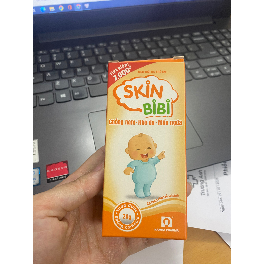 Kem bôi da Skin Bibi ngừa hăm tã, ban đỏ cho bé tuýp 20g