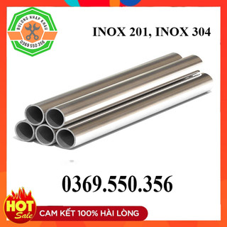 Ống inox 201 phi 8 dài 100mm,200mm