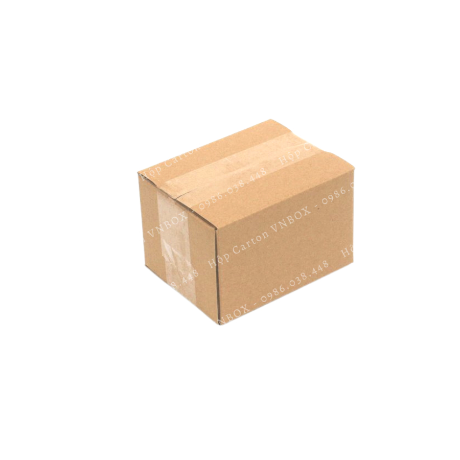 15x12x10 Combo 100 Hộp Carton Đóng Hàng Thùng Giấy Đóng Hàng 3 Lớp Dày Dặn Giá Rẻ - VN BOX