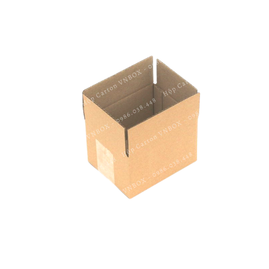 15x12x10 Combo 100 Hộp Carton Đóng Hàng Thùng Giấy Đóng Hàng 3 Lớp Dày Dặn Giá Rẻ - VN BOX