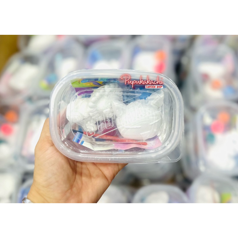 Bộ Tô Tượng Mini Siêu Cưng Kèm Vỉ Màu Và Cọ Tô