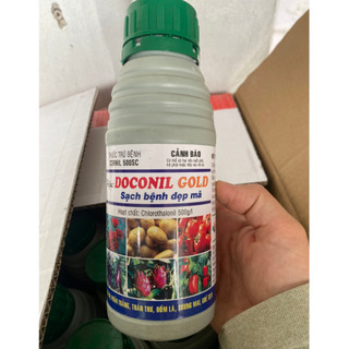 DACONIL GOLD chai 450ML trừ mọi nấm bệnh thán thư sương mai ghẻ sẹo đốm lá phấn trắng thối quả trái.