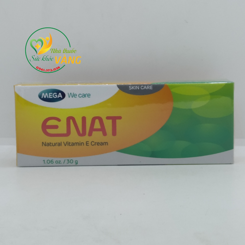 Kem dưỡng da ENAT Natural Vitamin E Cream 30g