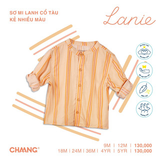 Chaang áo lanh cho bé SS2023