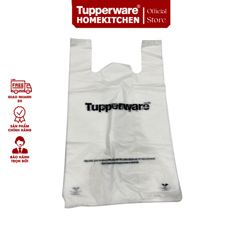 Túi nilong/túi bóng tự phân huỷ sinh học 70*40 Tupperware (1kg)