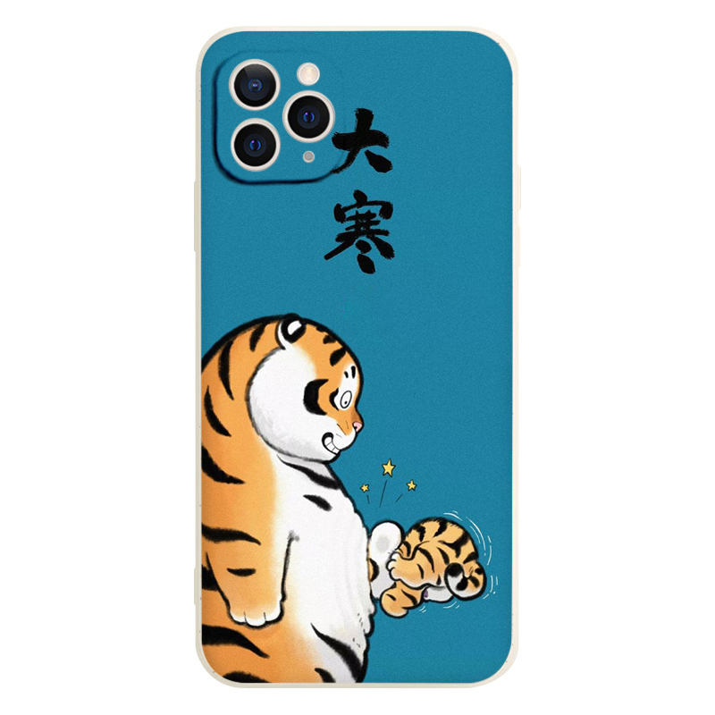 Ốp lưng iphone hổ con đâm đầu cực dễ thương 14 Pro max 6 7 Plus 8 Plus 11 11 Promax X Xs max 12 Pro 13 14 Se e5668