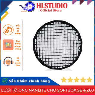 Lưới tổ ong Nanlite cho softbox SB-FZ60 HL Studio