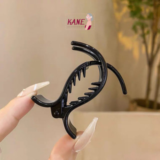 Kẹp tóc Càng Cua 3 răng, 5 răng trong suốt, Kẹp tóc đen đơn giản Kane