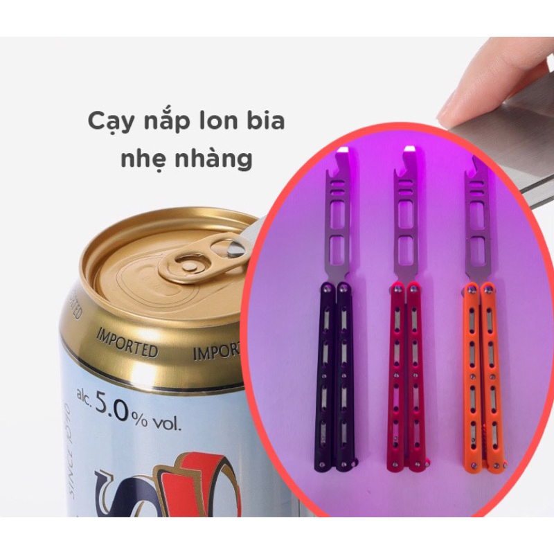 ĐỒ MỞ NẮP BIA ĐA NĂNG GIỌC PHIÊN BẢN 2 NHIỀU MÀU SẮC
