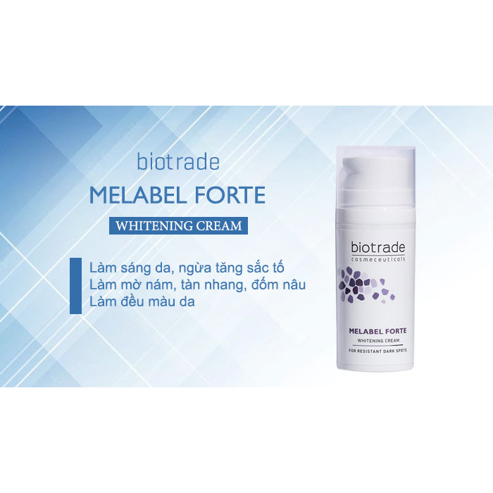 [Chính hãng]Kem dành cho da nám Biotrade Melabel Forte Whitening Cream