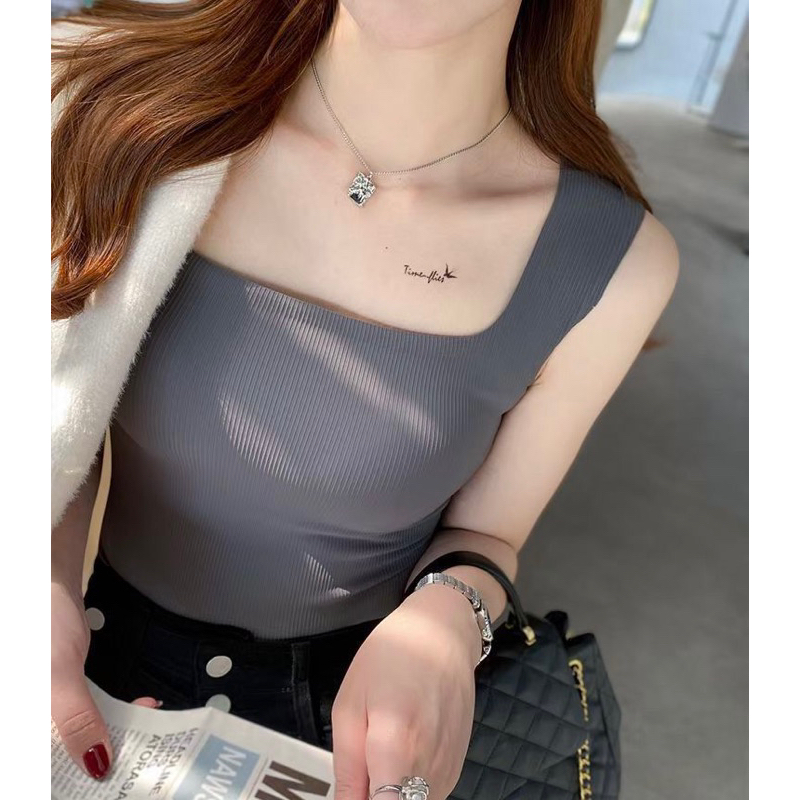 ❤️ Áo Bra Nữ Su Tăm 2 Dây Dáng Dài Có Mút Nâng Ngực Màu Pastel Quyến Rũ 3182 ❤️ | BigBuy360 - bigbuy360.vn