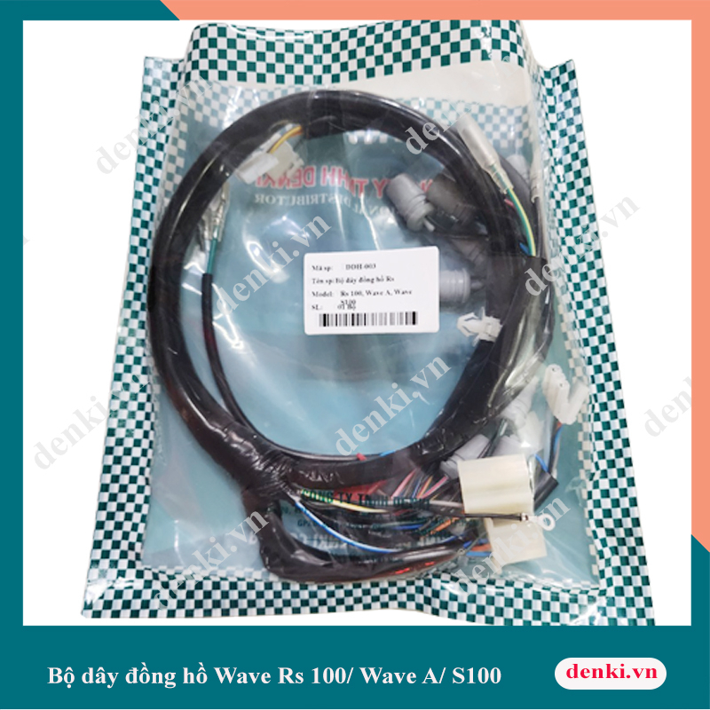 Bộ dây đồng hồ dành cho xe Rs 100, Wave A, Wave S100
