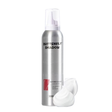 Mousse vuốt tóc Butterfly Shadow cứng và mềm 300ml