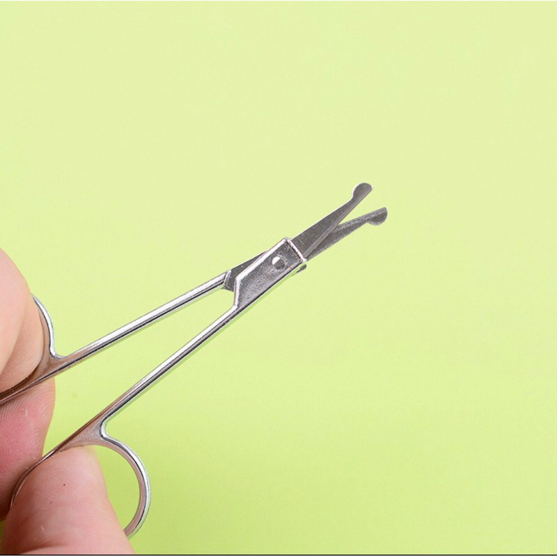 Kéo Tỉa Lông Mũi Đầu Tròn - Kéo Cắt Lông Mũi Cao Cấp An Toàn Molangshop