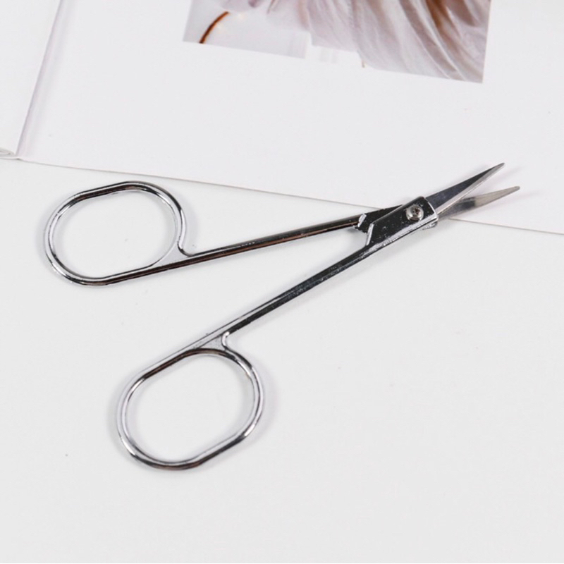 Kéo Tỉa Lông Mũi Đầu Tròn - Kéo Cắt Lông Mũi Cao Cấp An Toàn Molangshop