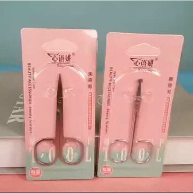 Kéo Tỉa Lông Mũi Đầu Tròn - Kéo Cắt Lông Mũi Cao Cấp An Toàn Molangshop